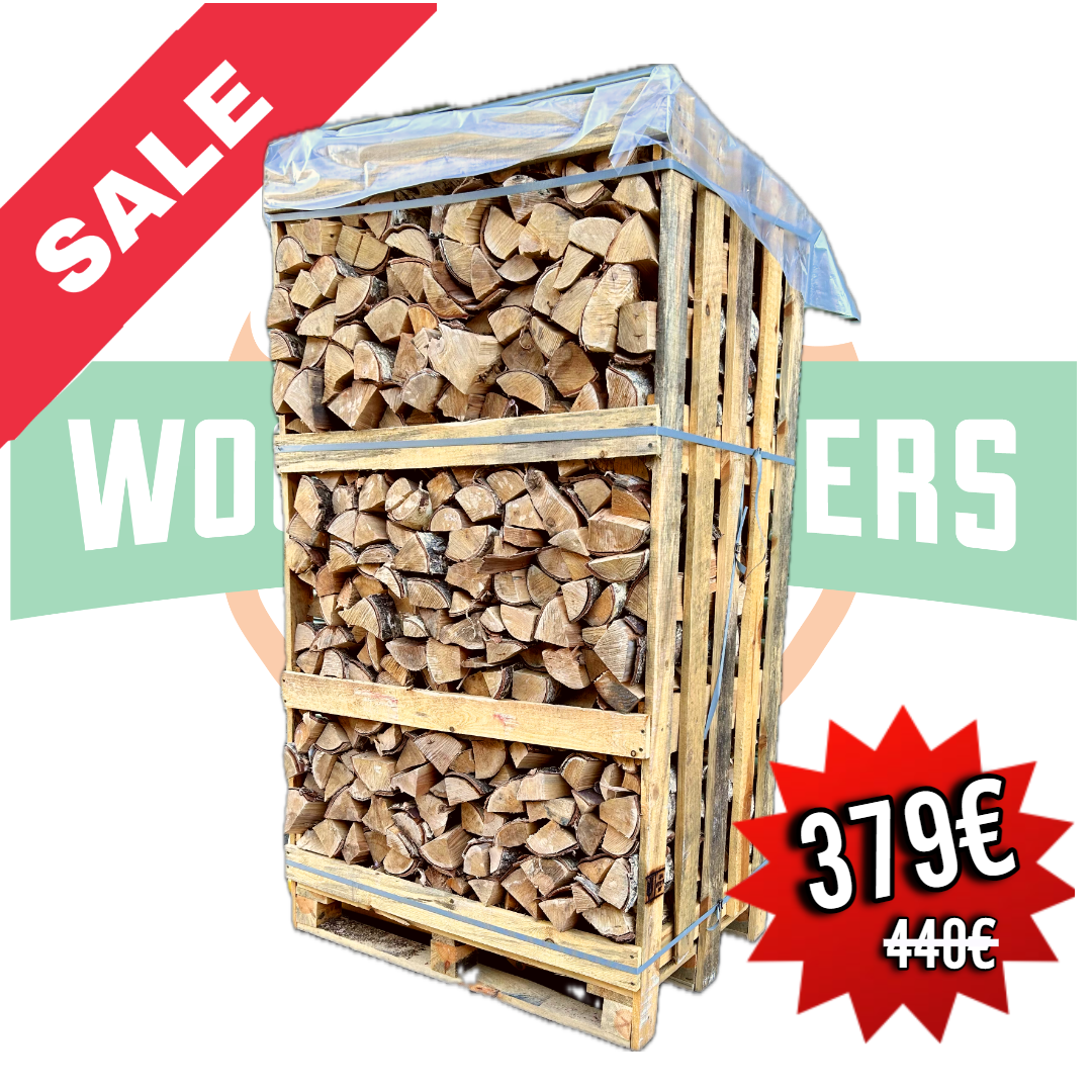 Kiln Dried Birch Logs - Woodbrothers %